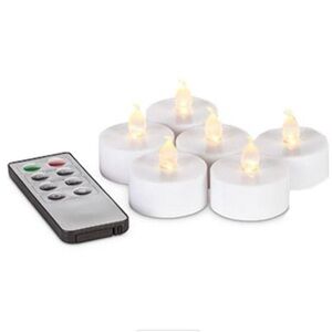 (3-Pack of 6) Everlasting Glow Tealights - Bougies Chauffeplat Candelitas